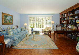 Old Chester Hills Custom Ranch - Living Room