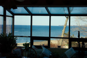 Kitchen and Solarium